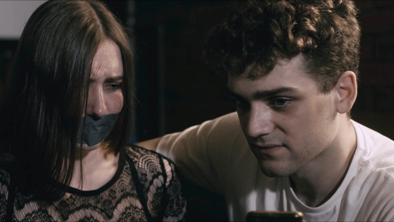 Liam Summers and Margo Swan in "Ransom"
